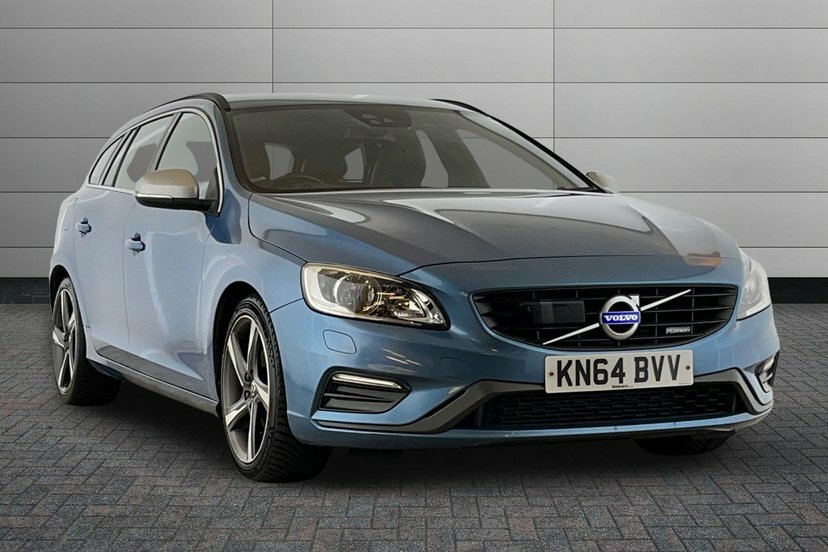 Volvo V60 2015 1.6 D2 R-design Nav Estate Powersh Red #1