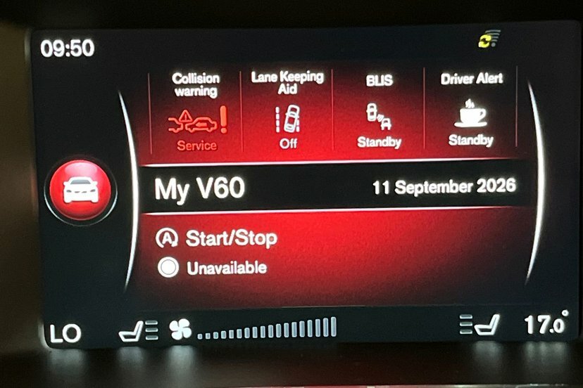 Volvo V60 2015 1.6 D2 R-design Nav Estate Powersh Red #19