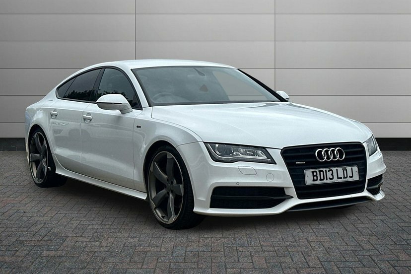Audi A7 3.0 Tdi V6 Black Edition Sportback Tipt White