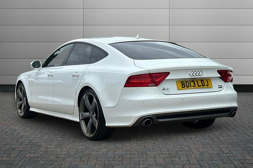 Audi A7 3.0 Tdi V6 Black Edition Sportback Tipt White #3