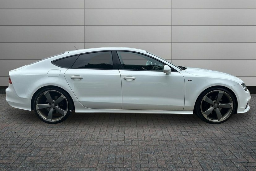 Audi A7 3.0 Tdi V6 Black Edition Sportback Tipt White #4