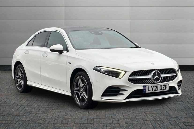 Mercedes-Benz A Class 1.3 A250e 15.6Kwh Amg Line Premium Plus 2 Saloon White