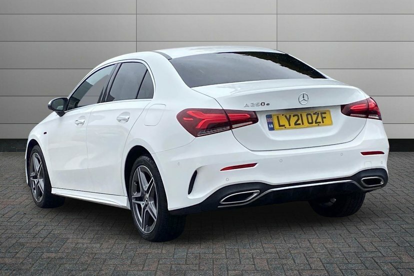 Mercedes-Benz A Class 1.3 A250e 15.6Kwh Amg Line Premium Plus 2 Saloon White #2