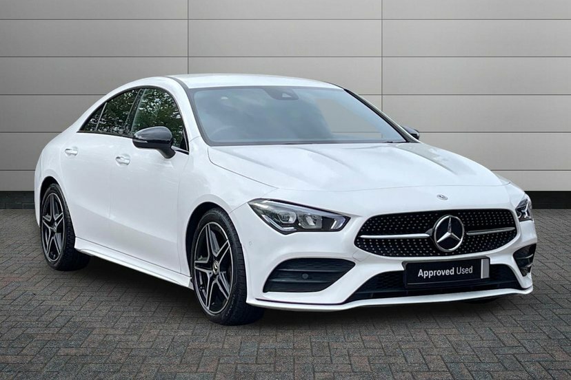 Mercedes-Benz CLA Class 1.3 Cla180 Amg Line Premium Coupe 7G- White