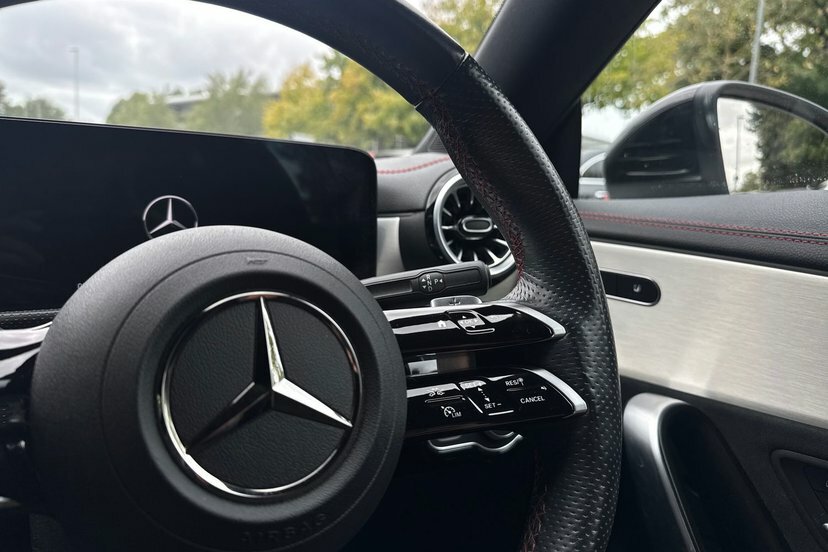 Mercedes-Benz CLA Class Amg Line White #18