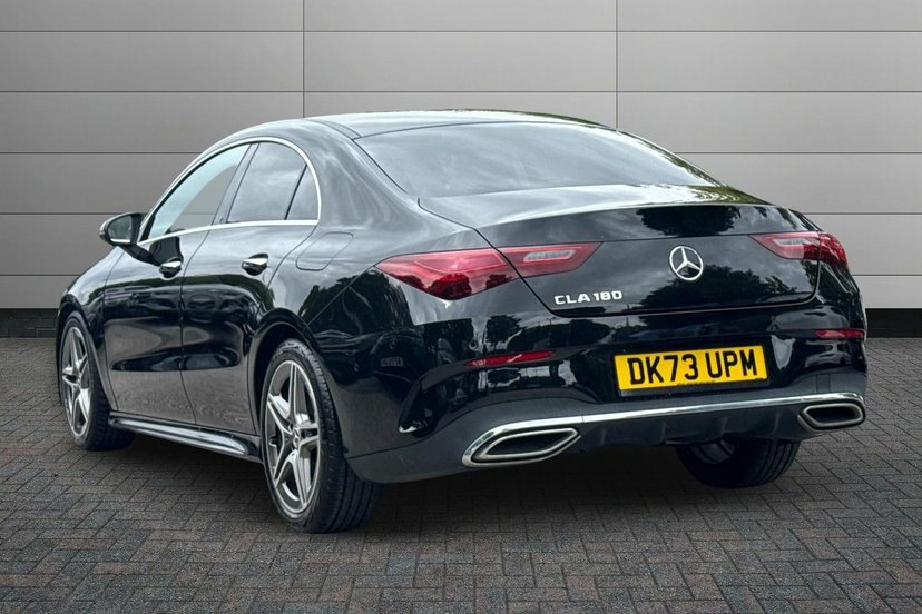 Mercedes-Benz CLA Class 1.3 Cla180h Mhev Amg Line Executive Coupe Pe Black #2