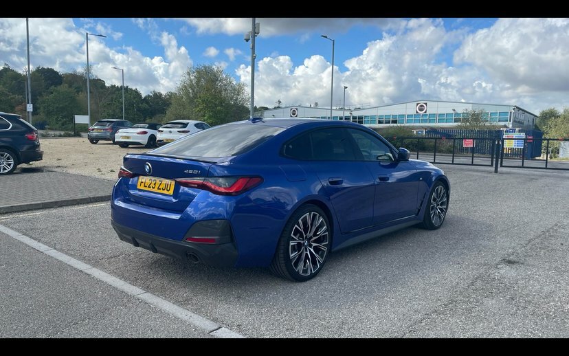 BMW 4 Series Gran Coupe Hatchback Grey #35