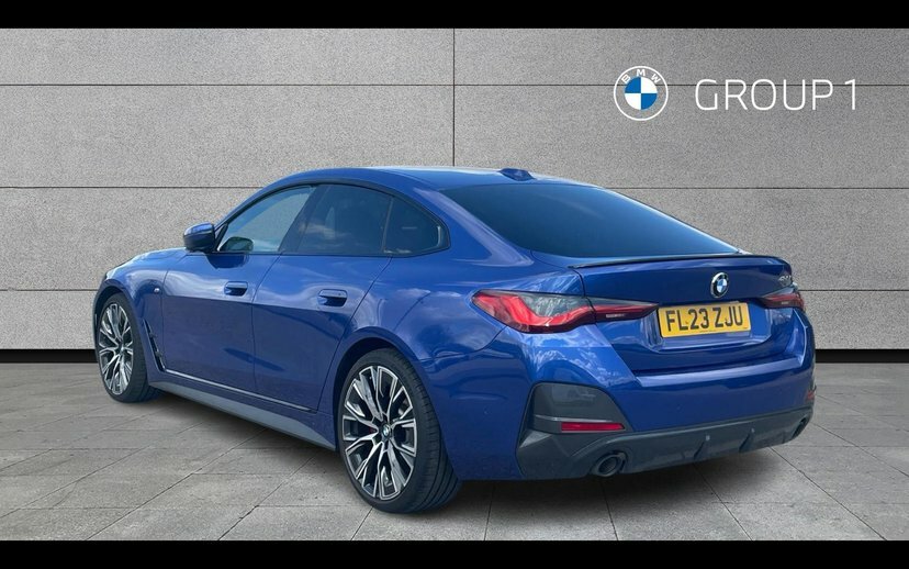 BMW 4 Series Gran Coupe 420I M Sport Gran Coupe Blue #2