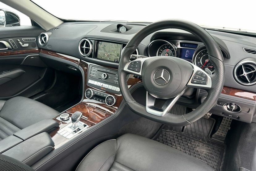 Mercedes-Benz SL Class Sl400 Amg Line Premium Convertible White #5