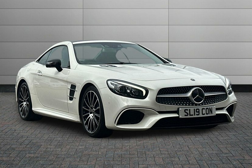 Mercedes-Benz SL Class Sl400 Amg Line Premium Convertible White