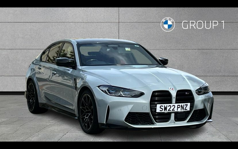 BMW M3 3.0 Biturbo Competition Saloon Steptron Grey