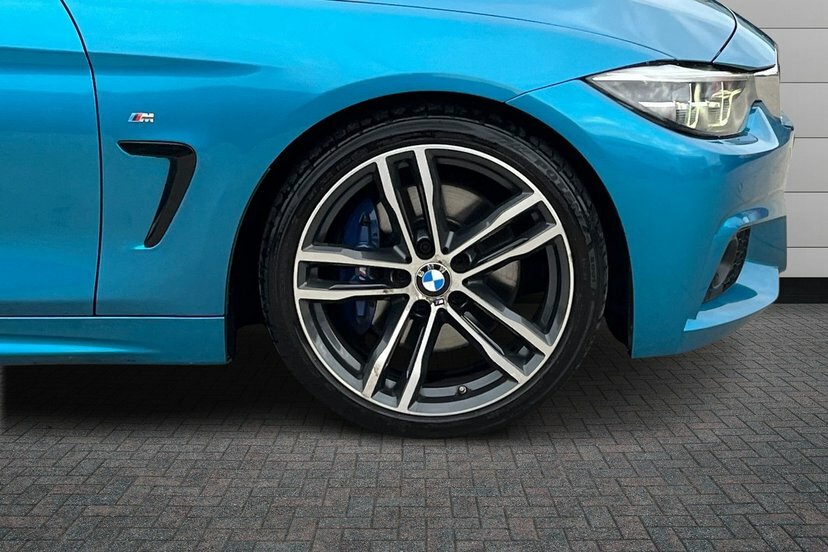 BMW 4 Series Gran Coupe 2.0 420D M Sport Coupe 190 Ps Blue #5