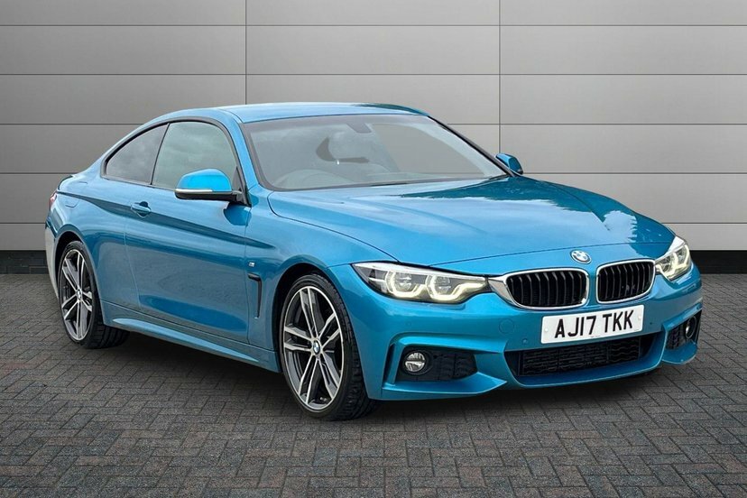 BMW 4 Series Gran Coupe 2.0 420D M Sport Coupe 190 Ps Blue
