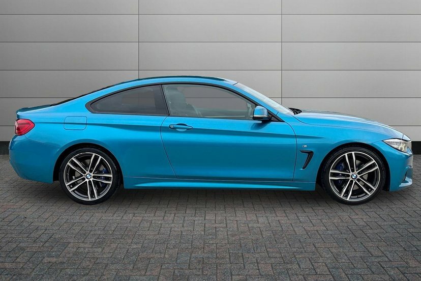 BMW 4 Series Gran Coupe 2.0 420D M Sport Coupe 190 Ps Blue #4