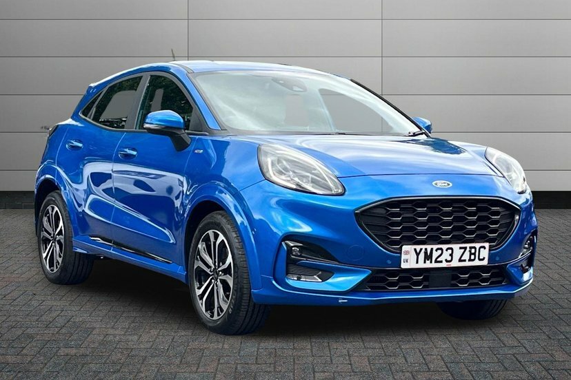Ford Puma 1.0T Ecoboost Mhev St-line Suv Hybrid M Blue