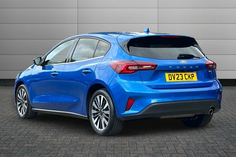 Ford Focus 1.0T Ecoboost Mhev Titanium X Hatchback Blue #3