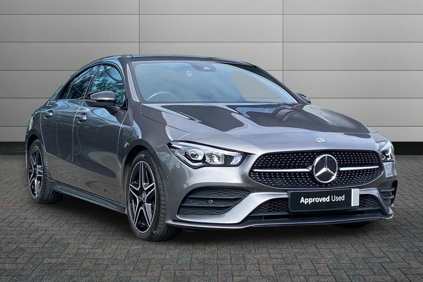 Mercedes-Benz CLA Class 1.3 Cla180 Amg Line Premium Coupe 7G- Grey