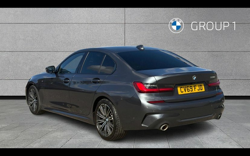 BMW 3 Series Saloon White #2