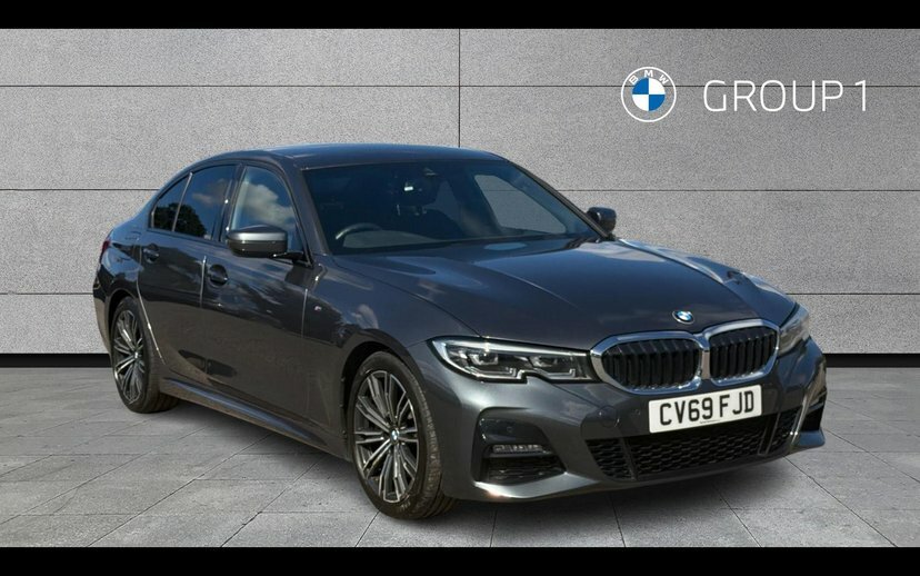 BMW 3 Series Saloon White #1