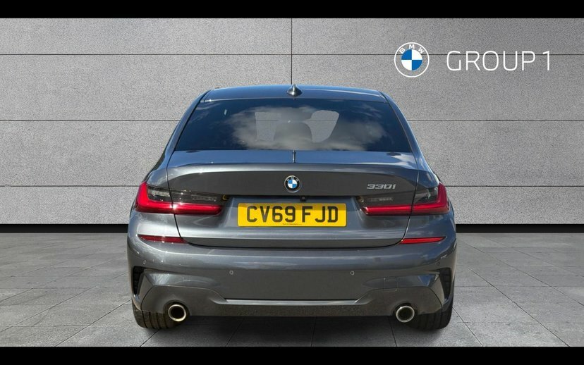 BMW 3 Series Saloon White #15