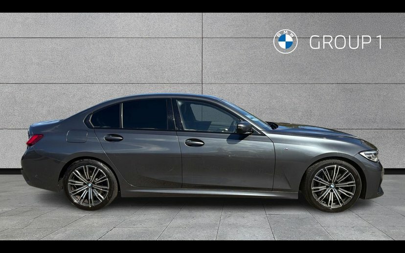 BMW 3 Series Saloon White #3