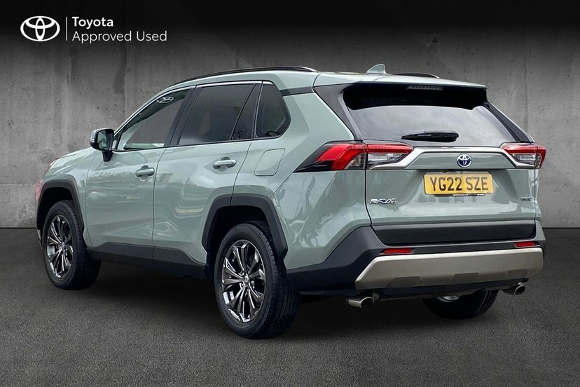 Toyota Rav 4 2.5 Vvt-h Gpf Design Suv Hybrid Cvt 21 Green #4