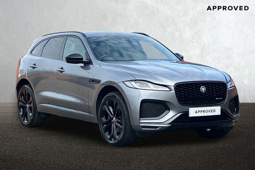 Jaguar F-Pace 2.0 D200 Mhev R-dynamic Hse Black Suv A Grey