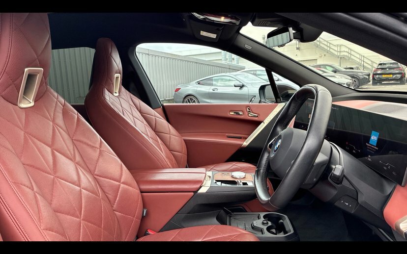 BMW iX Ix Xdrive40 Sport White #11