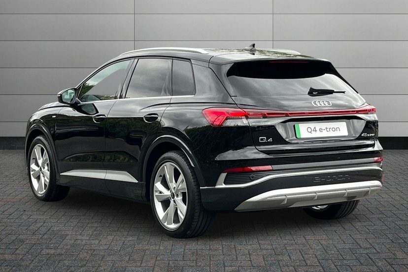Audi Q4 E Tron 45 S Line 82Kwh Black #3