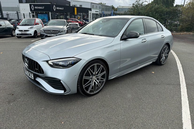 Mercedes-Benz C Class Amg Line Silver #30