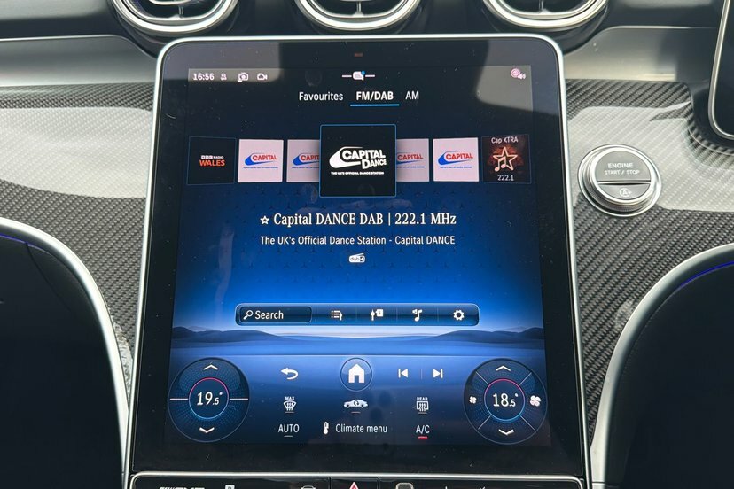 Mercedes-Benz C Class Amg Line Silver #43