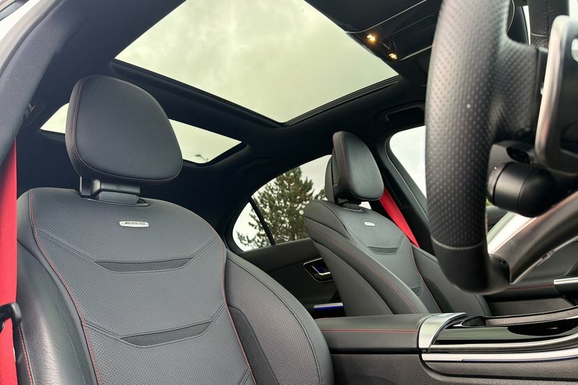 Mercedes-Benz C Class Amg Line Silver #16