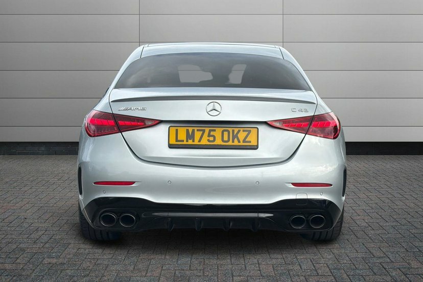 Mercedes-Benz C Class Amg Line Silver #11