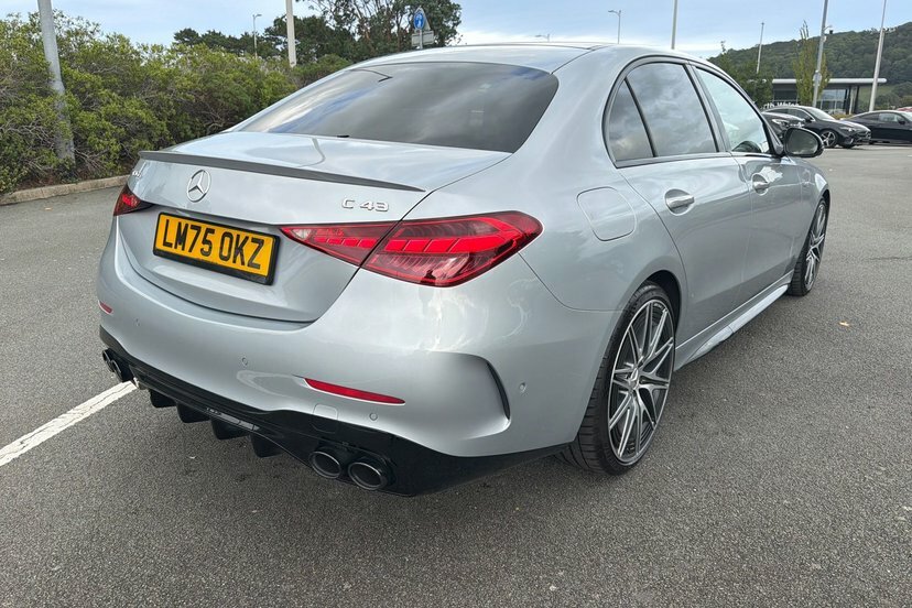 Mercedes-Benz C Class Amg Line Silver #36