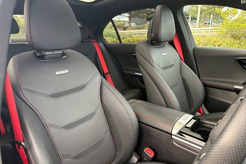 Mercedes-Benz C Class Amg Line Silver #15