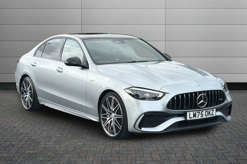Mercedes-Benz C Class Amg Line Silver #1
