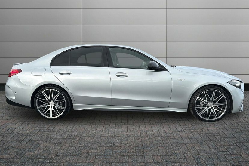 Mercedes-Benz C Class Amg Line Silver #3
