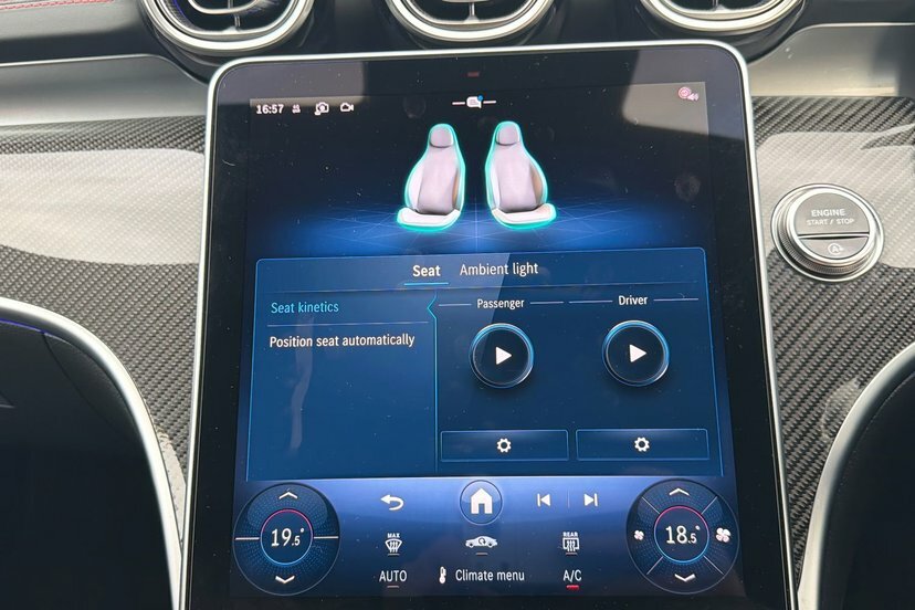 Mercedes-Benz C Class Amg Line Silver #45