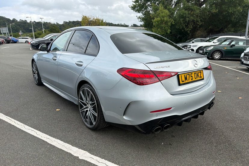Mercedes-Benz C Class Amg Line Silver #33