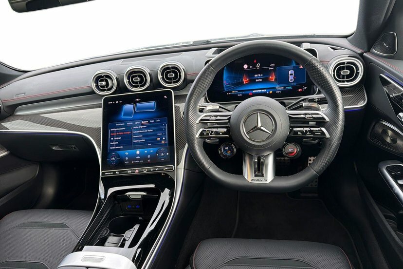 Mercedes-Benz C Class Amg Line Silver #7