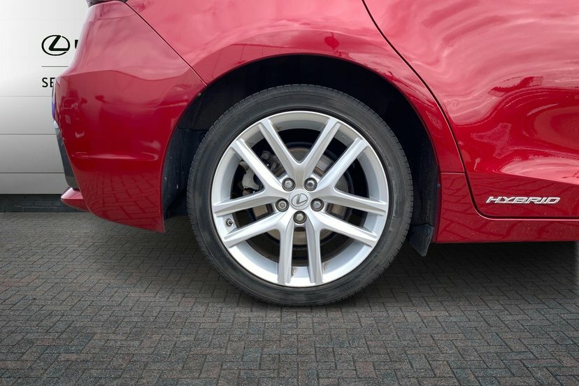 Lexus CT 1.8 200H Premium Pack Hatchback Hybrid Red #5