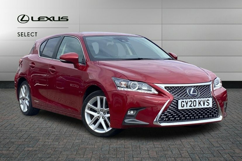 Lexus CT 1.8 200H Premium Pack Hatchback Hybrid Red