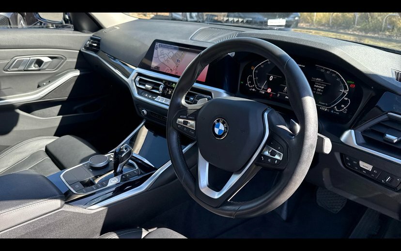 BMW 3 Series 330E Sport Pro Saloon Blue #6