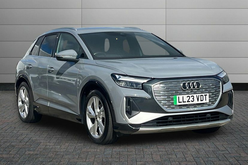 Audi Q4 E Tron 35 S Line Suv 55Kwh 170 Ps Com Grey
