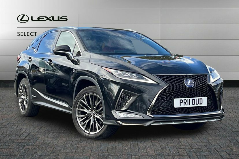 Lexus RX 3.5 450H V6 F Sport Suv Hybrid E-cvt 4W Black