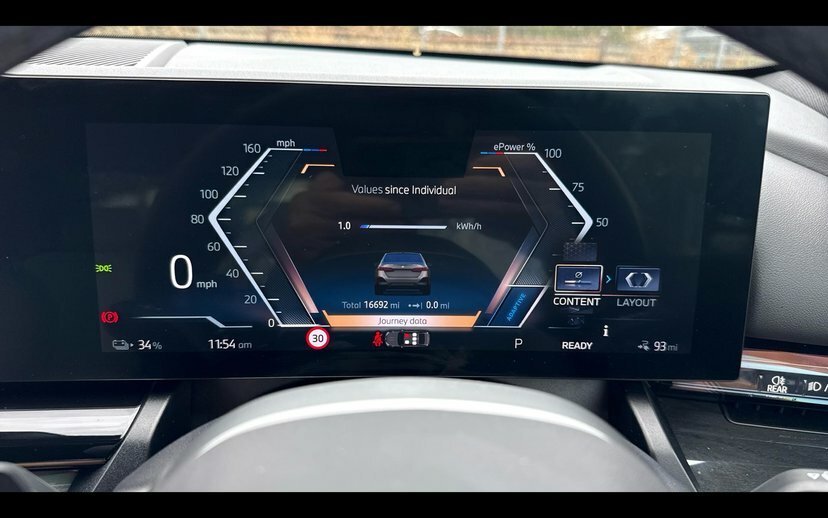 BMW i5 250Kw Edrive40 M Sport Pro 84Kwh Tech Blue #9