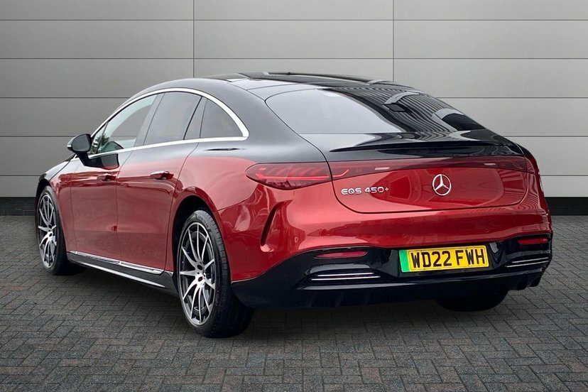 Mercedes-Benz EQS Eqs 450 108.4Kwh Amg Line Premium Saloon El Red #2