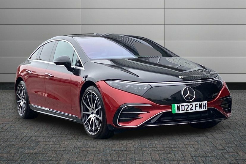 Mercedes-Benz EQS Eqs 450 108.4Kwh Amg Line Premium Saloon El Red