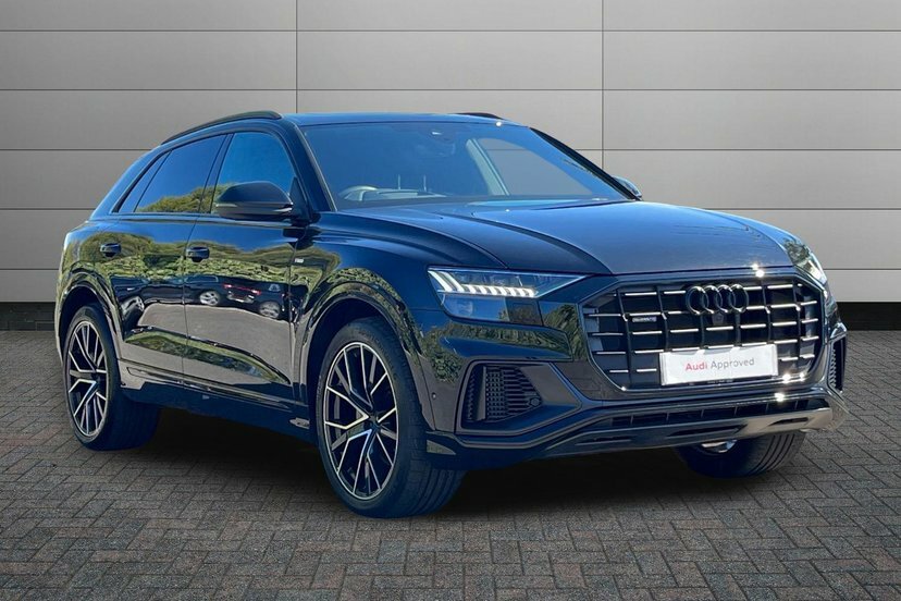 Audi Q8 3.0 Tfsi V6 55 S Line Suv Tiptronic Qua Black