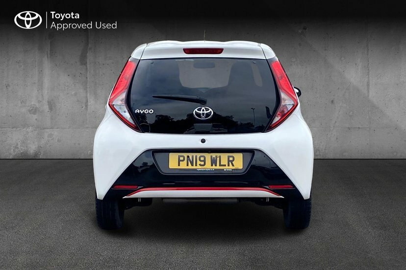 Toyota Aygo Hatchback Red #19
